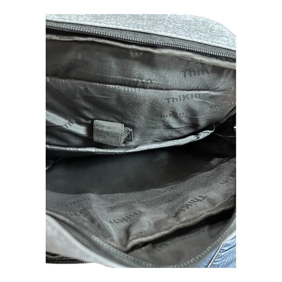 ThiKin Padded Laptop Gray Backpack Utility Unisex Lightweight Structured Quality - Picture 4 of 9